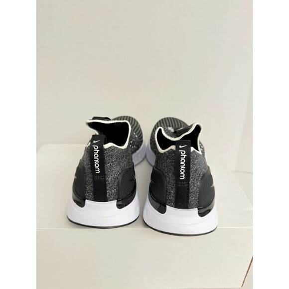 -1370 Nike React Phantom Run FK 2, Black/White-US 10 Womens - Picture 5 of 5